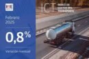 El Índice de Costos del Transporte aumenta un 0,8% en febrero de 2025