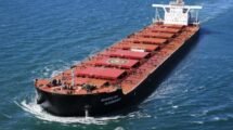 Tarifa de carga granelera Supramax en la ruta WCSA-Lejano Oriente se ubica en US$14.000