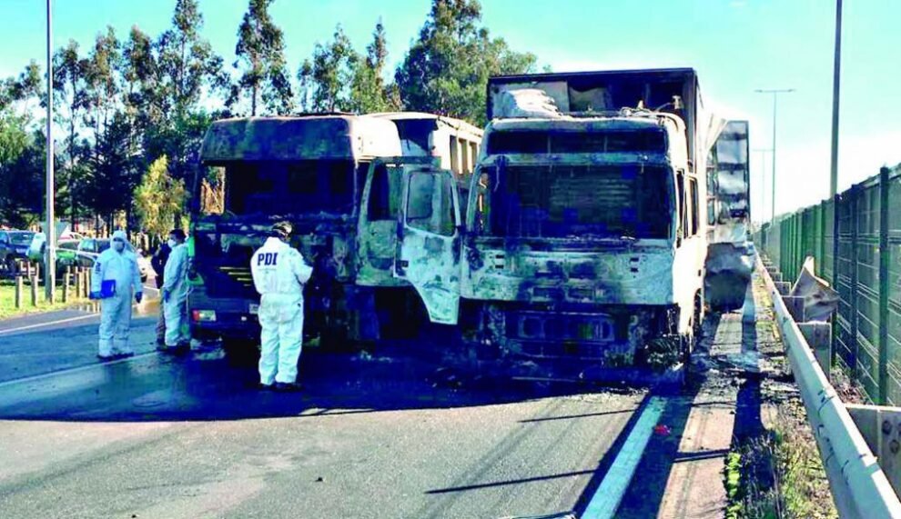 Transportistas exigen al Gobierno actuar ante la violencia en la Macrozona Sur