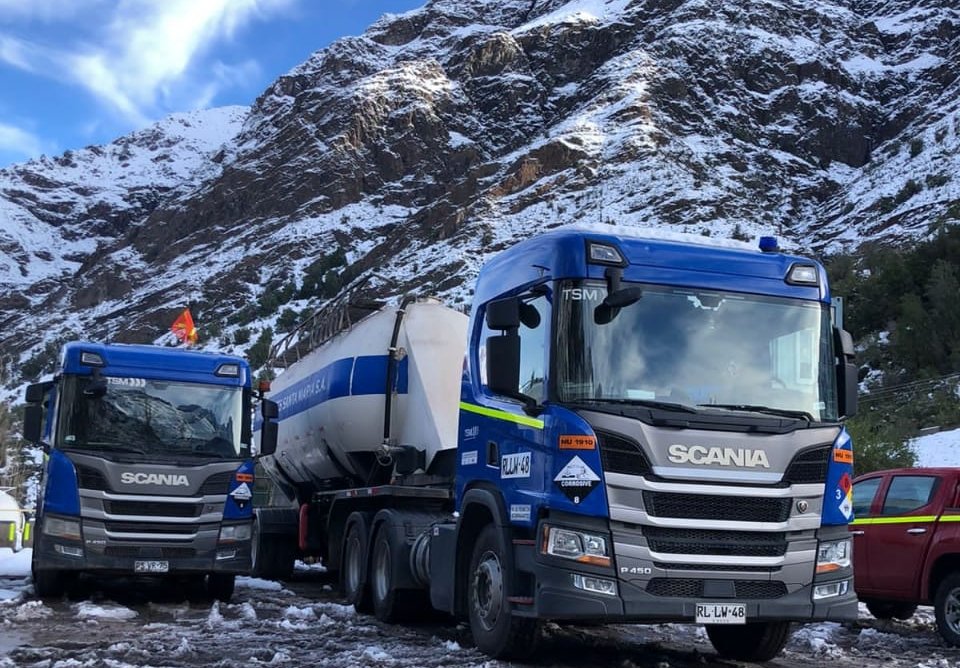 Transportes Santa María destaca entre las flotas más seguras de Chile