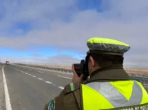 Carabineros refuerza vigilancia en zona de descanso para transportistas en la Ruta 5 Norte