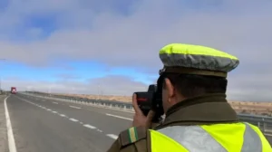 Carabineros refuerza vigilancia en zona de descanso para transportistas en la Ruta 5 Norte