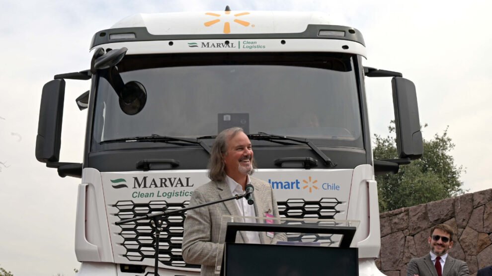 Primer camión a hidrógeno recibe autorización para circular por carreteras chilenas