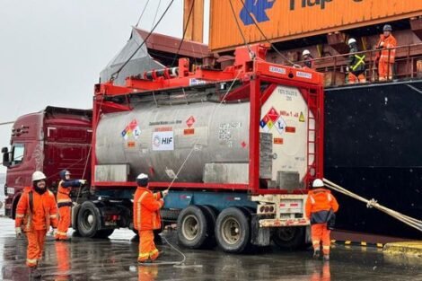 HIF Global suministra e-combustibles a lancha de la Armada de Chile