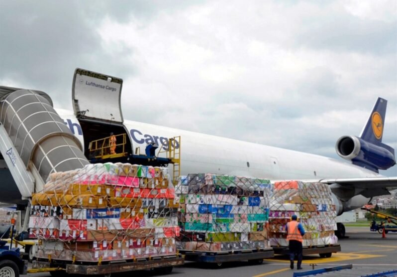 Carga aérea en Chile registra caída del 7,2% en agosto