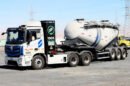 Ministro Hales presenta tractocamiones 100% eléctricos para transporte interno de graneles