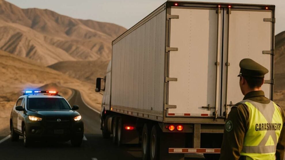 Se incrementan los robos al transporte minero en el norte de Chile