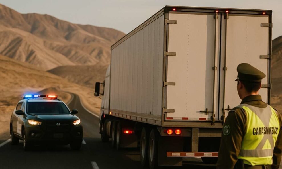 Se incrementan los robos al transporte minero en el norte de Chile