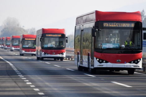 Chile estima que el 68% de su flota de buses será eléctrica para 2030